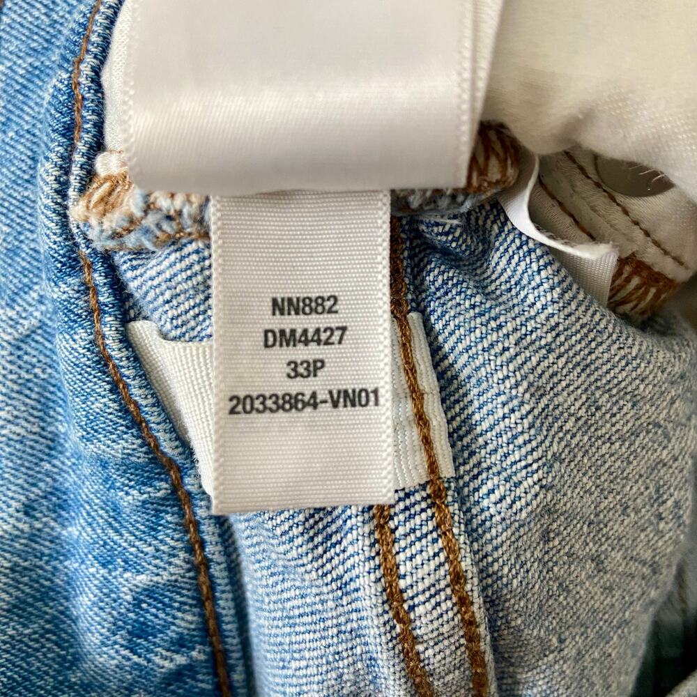 Madewell '90s Straight Jean Size 33 Petite - Picture 9 of 10